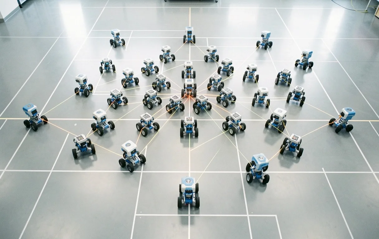 AMR Swarm Control Testing Area